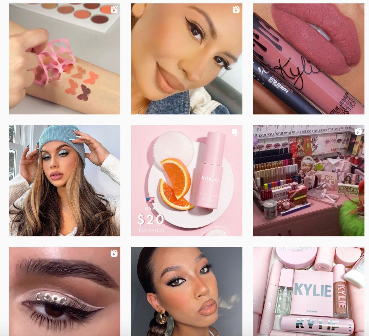 网络推广：2025年高效拓展业务的29种方法 Kylie_Cosmetics_IG_feed20251029_ -7