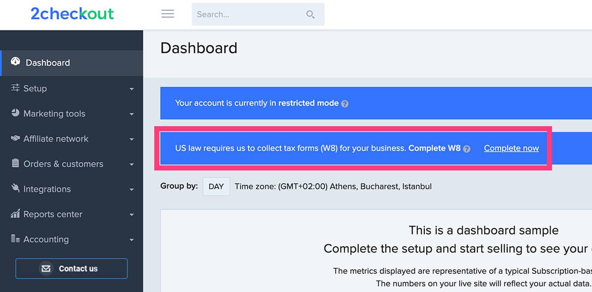 2Checkout注册教程 – Stripe信用卡收款最佳替代方案 2checkout-200122-520251102_ -18