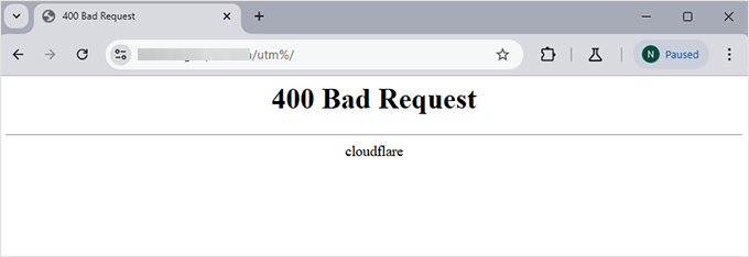 63 个最常见的 WordPress 错误及解决方法 400badrequest-generic-error-120251114_ -55