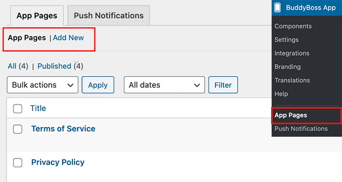 WordPress网站转换成了移动应用——以下是我学到的经验 add-app-pages-in-buddyboss-app20251114_ -56