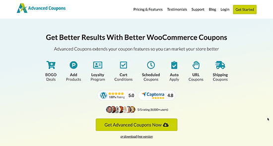 14 款最佳 WooCommerce 销售漏斗插件，助您提升转化率 advanced-coupons20251114_ -19