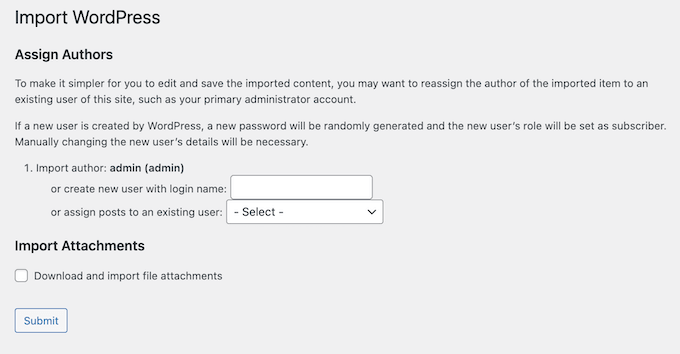 如何在不损失谷歌排名的情况下从 Blogger 切换到 WordPress assigning-authors-wordpress20251108_ -7