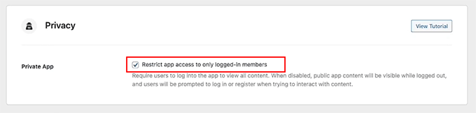 WordPress网站转换成了移动应用——以下是我学到的经验 check-privacy-box-in-buddyboss-app20251114_ -45