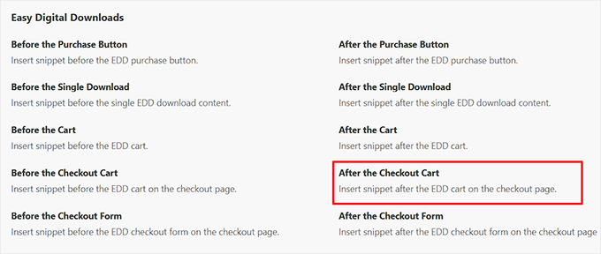 如何在 WordPress 的结账页面添加信任徽章（并提升销量） choose-after-the-checkout-cart-as-location20251109_ -33