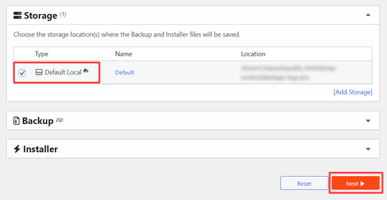 如何将 WordPress 迁移到新的主机或服务器而无需停机 choose-storage-220251108_ -4