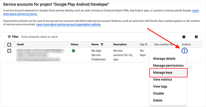 WordPress网站转换成了移动应用——以下是我学到的经验 click-manage-keys-option20251114_ -28
