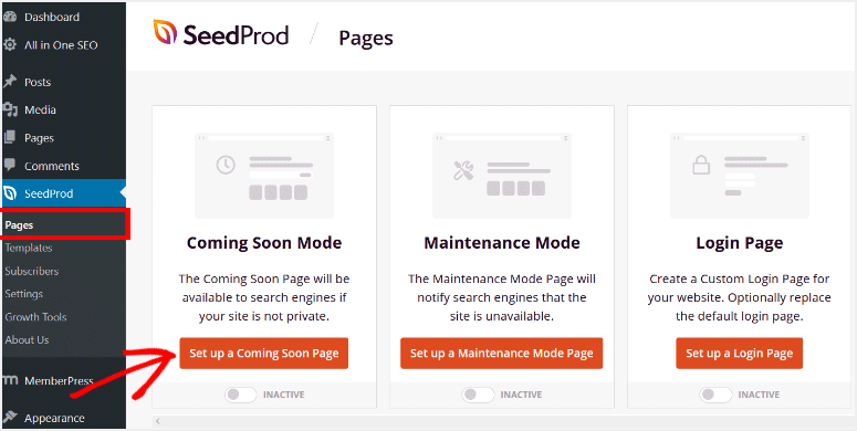 如何在 WordPress 中创建密码保护页面 comingsoonpage20251119_ -7