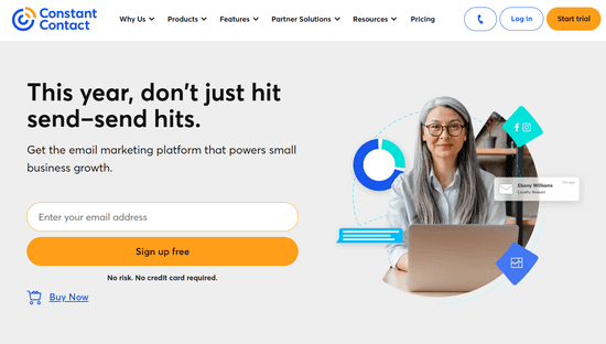14 款最佳 WooCommerce 销售漏斗插件，助您提升转化率 constant-contact-new20251114_ -24