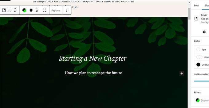 如何使用 WordPress 区块编辑器（Gutenberg 教程） cover-block20251114_ -27