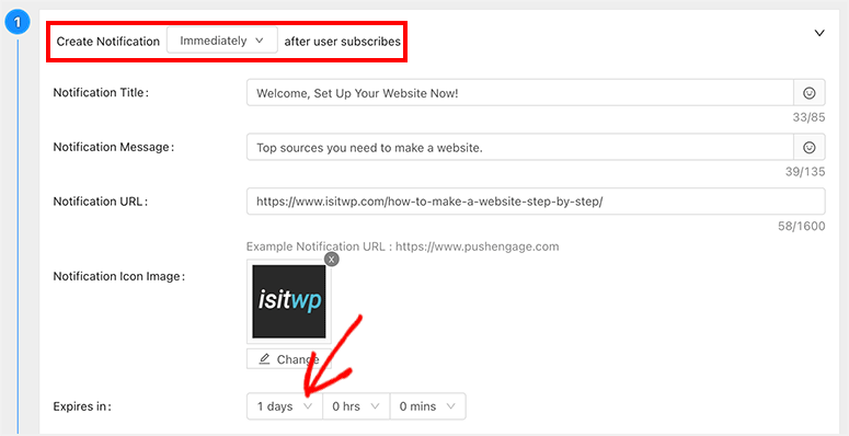 PushEngage 评测:如何发送网页推送通知?【2025 年】 createfirstnotification20251119_ -21 PushEngage 评测:如何发送网页推送通知?【2025 年】 createfirstnotification20251119_ -21