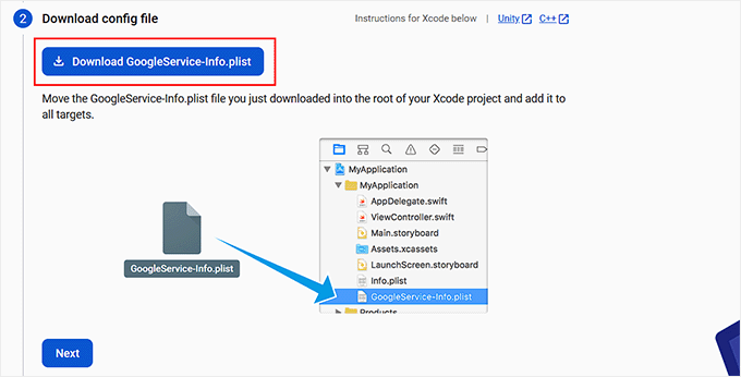 WordPress网站转换成了移动应用——以下是我学到的经验 download-config-file-for-each-app-in-firebase20251114_ -41