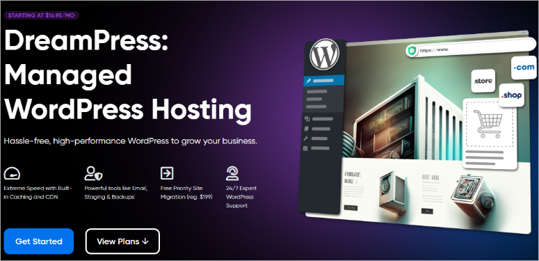 DreamHost 2025 年评测：优点、缺点和不足！ dreamhost-mamaged-wordpress-hosting20251121_ -10