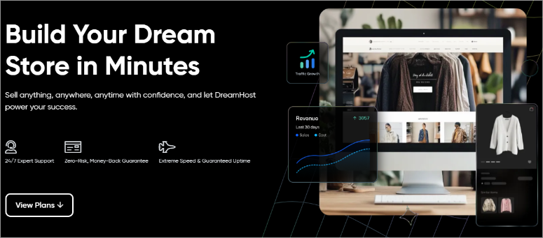 DreamHost 2025 年评测：优点、缺点和不足！ dreamhost-online-store20251121_ -19