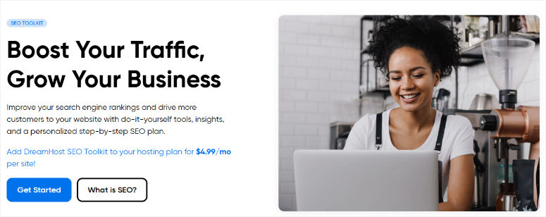 DreamHost 2025 年评测：优点、缺点和不足！ dreamhost-seo-toolkit20251121_ -16