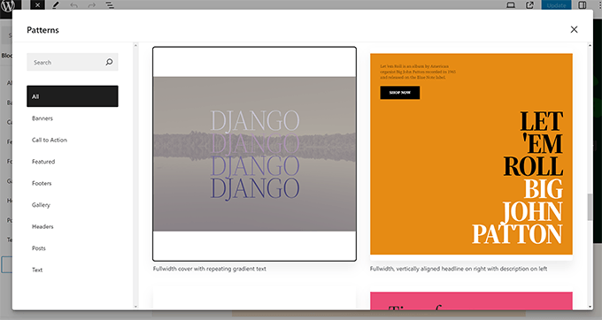 新手指南:如何使用 WordPress 区块模式 explore-all-patterns20251114_ -4 新手指南:如何使用 WordPress 区块模式 explore-all-patterns20251114_ -4