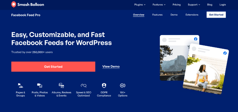 Smash Balloon 评测：这是最好的社交媒体信息流插件吗？ facebook-feed-pro-smashballoon20251120_ -23