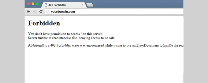63 个最常见的 WordPress 错误及解决方法 forbidden-403-error20251114_ -19