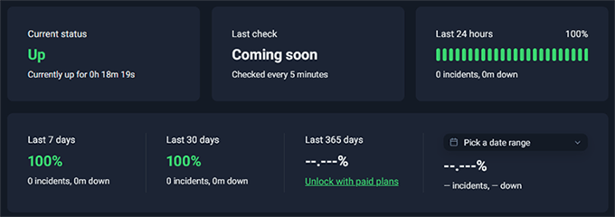 2025 年最佳 WooCommerce 主机:12 款已测试,6 款推荐 hostaramada-uptime20251108_ -64 2025 年最佳 WooCommerce 主机:12 款已测试,6 款推荐 hostaramada-uptime20251108_ -64