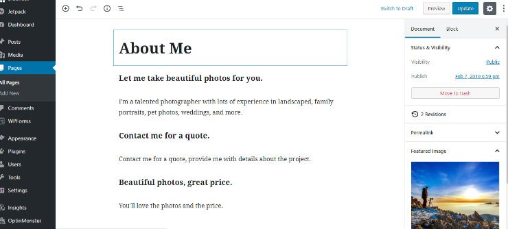 如何将 GoDaddy 网站构建器网站迁移到 WordPress import-content20251123_ -16