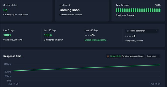 2025 年最佳 WooCommerce 主机:12 款已测试,6 款推荐 kinsta-uptime-test20251108_ -59 2025 年最佳 WooCommerce 主机:12 款已测试,6 款推荐 kinsta-uptime-test20251108_ -59
