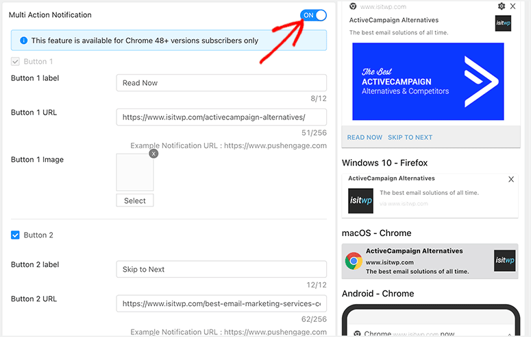PushEngage 评测:如何发送网页推送通知?【2025 年】 multiactionnotification20251119_ -23 PushEngage 评测:如何发送网页推送通知?【2025 年】 multiactionnotification20251119_ -23