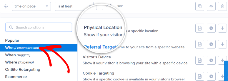 OptinMonster评测：如何提高潜在客户数量、转化率和品牌知名度？ optinmonster-optin-location20251118_ -9