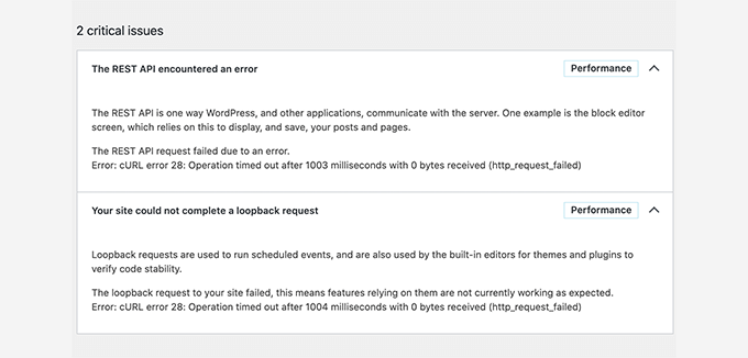 63 个最常见的 WordPress 错误及解决方法 restapi-curl-error20251114_ -48