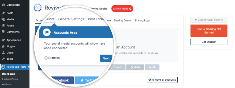 Revive Old Posts 的评测:它真的能提升互动率和流量吗？ revive-old-posts-guided-tour20251119_ -9