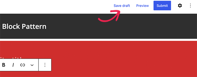 新手指南:如何使用 WordPress 区块模式 save-submit-pattern20251114_ -24 新手指南:如何使用 WordPress 区块模式 save-submit-pattern20251114_ -24