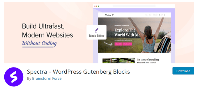 如何使用 WordPress 区块编辑器（Gutenberg 教程） spectra20251114_ -35