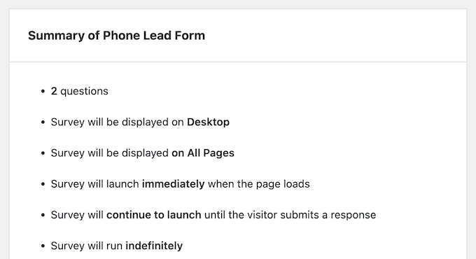 UserFeedback 评测：它是否是适合您的调查插件？ survey-summary-wordpress20251114_ -7