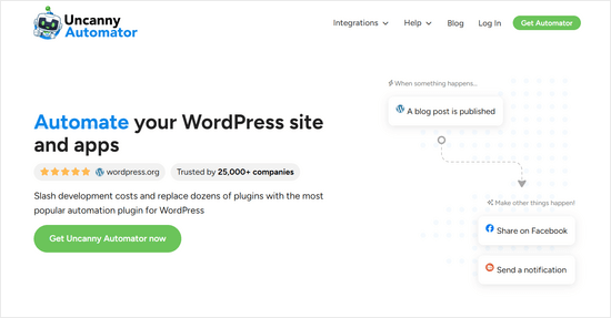 14 款最佳 WooCommerce 销售漏斗插件，助您提升转化率 uncanny-automator-min20251114_ -25