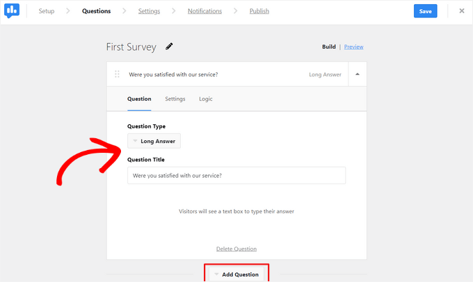 9款最佳WordPress联系表单插件，精选的5款 userfeedback-client-feedback-question20251114_ -17