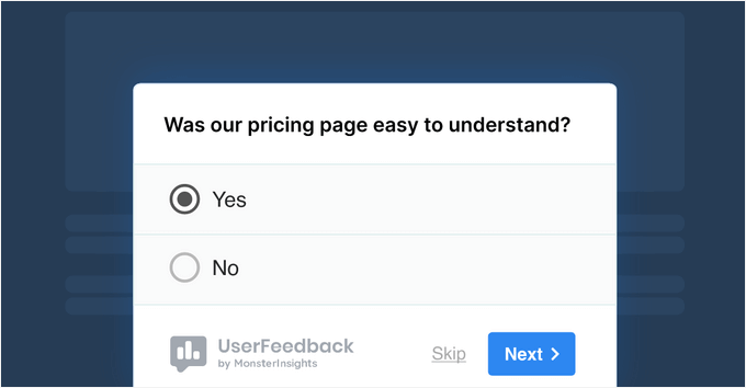 如何提升 WordPress 用户体验（13 个实用技巧） userfeedback-poll-example20251109_ -2