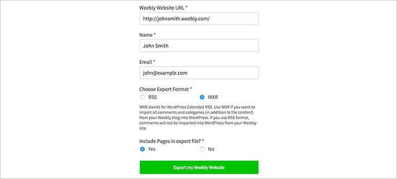 如何将您的网站从 Weebly 迁移到 WordPress weeblytowordpress20251123_ -4