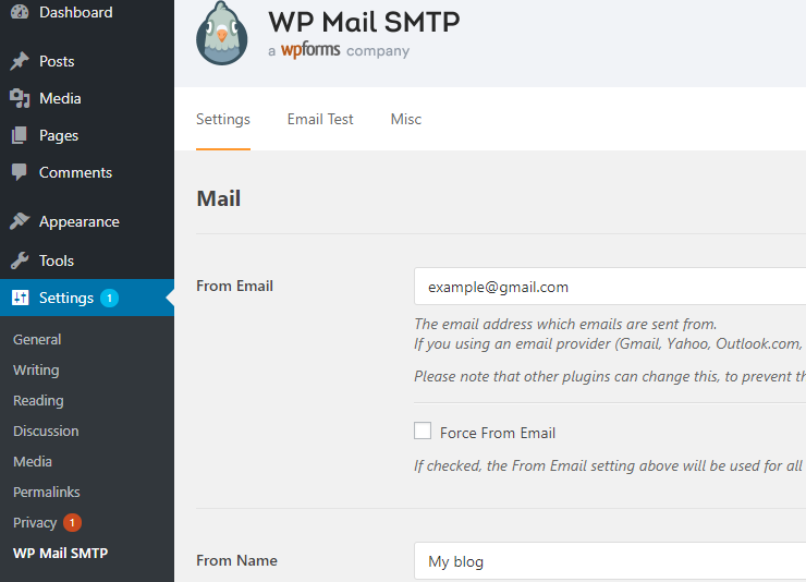 2025 年 45+ 款最佳 WordPress 插件 wp-mail-smtp-setting20251118_ -16