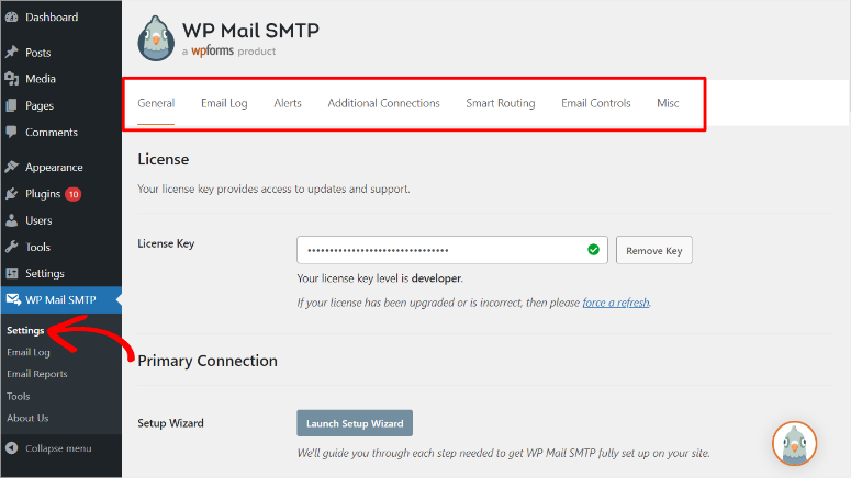 WP Mail SMTP 评测：WordPress 最佳 SMTP 插件 wp-mail-smtp-submenus20251119_ -7