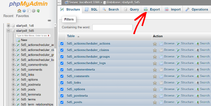 如何备份您的 WordPress 网站（终极指南） export-database-tables20251201_ -48
