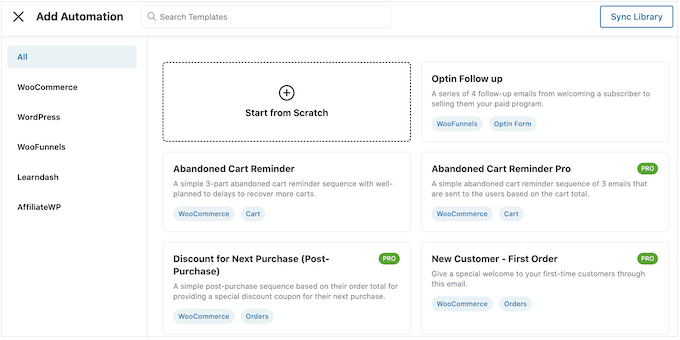 WooCommerce 限时抢购活动——以下是我的 10 个专家建议 funnelkit-automation-templates20251210_ -2