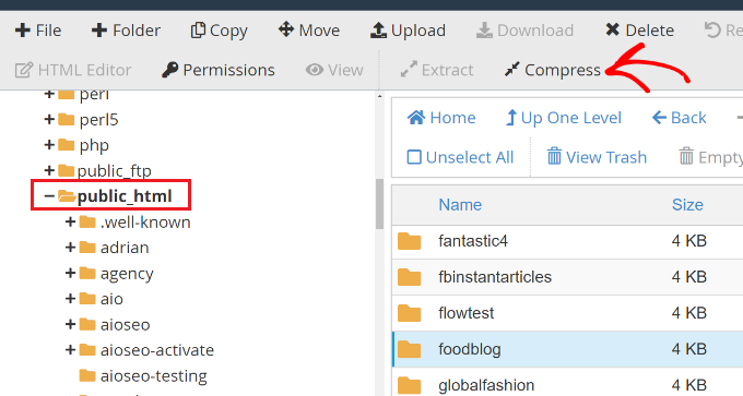 如何备份您的 WordPress 网站（终极指南） go-to-publick-html-folder20251201_ -40