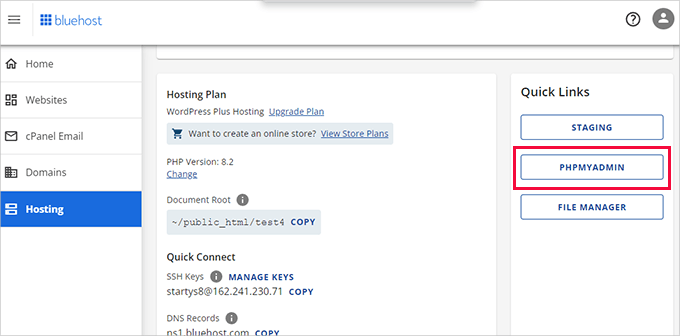 如何手动备份 WordPress 数据库（分步指南） launch-phpmyadmin20251201_ -7