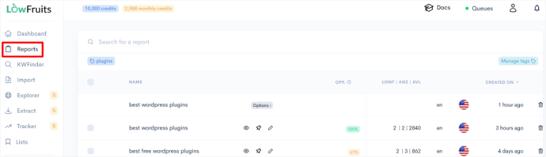 LowFruits评测：功能强大的关键词研究工具SEO工具 lowfruits-reports-tool20251201_ -8