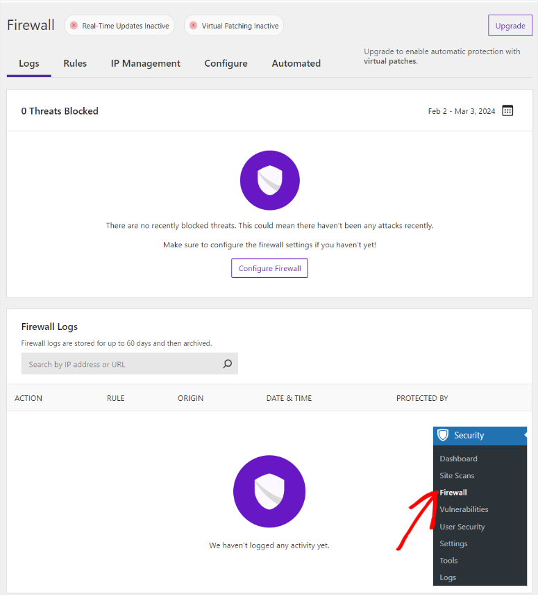 Solid Security (iThemes Security) 2025 年评测：这是最好的安全插件吗？ solid-security-firewall-logs20251206_ -19